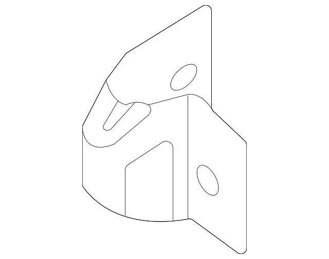 Tailgate Hinge Bracket - Ford (ML3Z-99420A80-B) - view 8