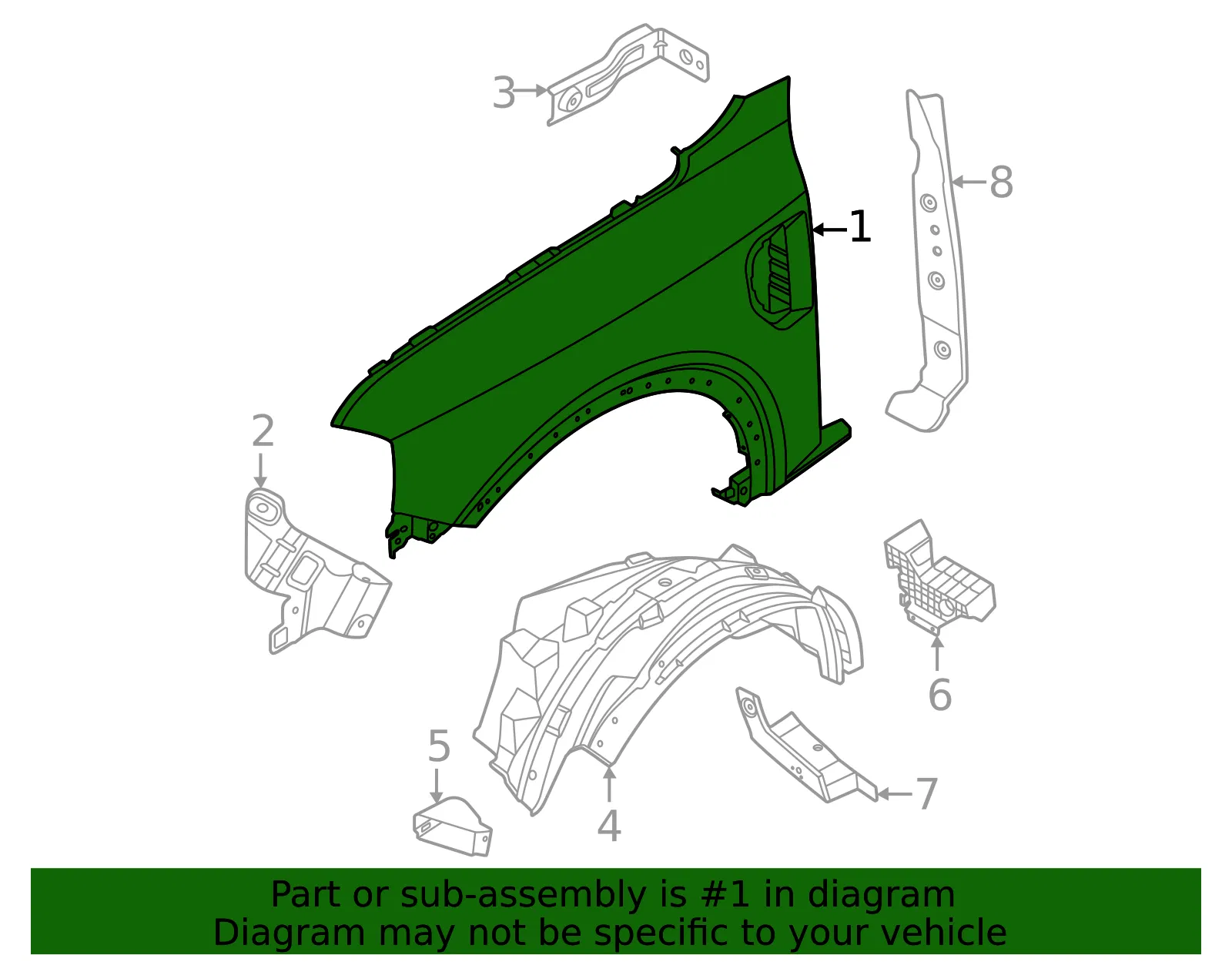 Fender - Ford (N1WZ-16005-H) - view 2