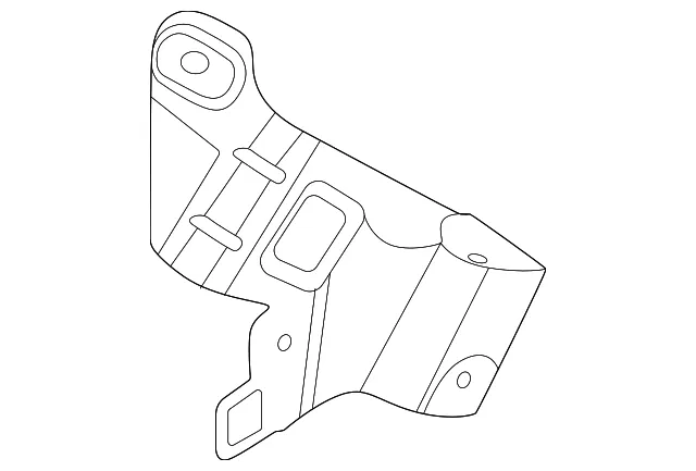 Fender Bracket - Ford (N1WZ-16A023-A) - view 2