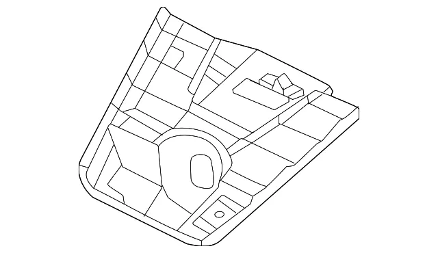 Interior Rear View Mirror Cover - Ford (N1WZ-17D550-EB)