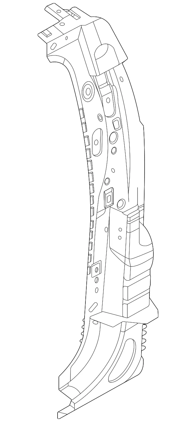 Body C-Pillar - Ford (N1WZ-2641033-F)