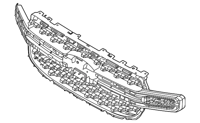 Grille - Ford (N1WZ-8200-J)