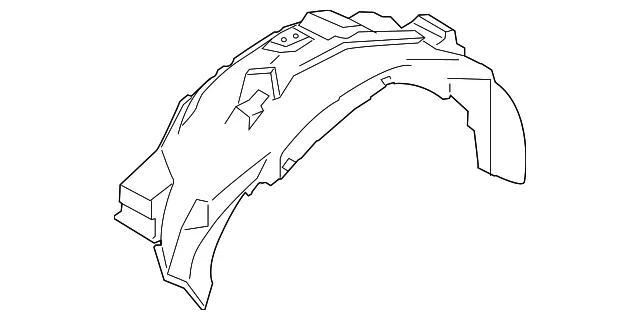 Fender Splash Shield - Ford (NL1Z-16103-E) - view 2