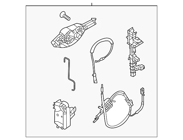 Latch Assembly - Ford (NL3Z-15219A64-E) - view 7