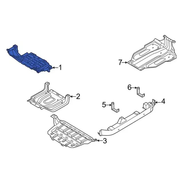 Splash Shield - Ford (NL3Z-6775-B)