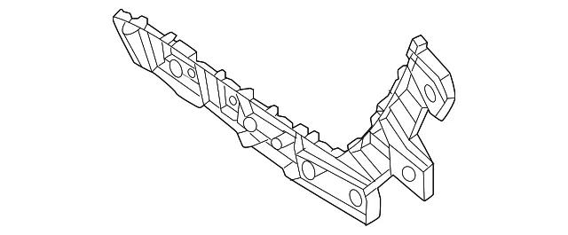 Bracket Bumper Mounting - Ford (NL7Z-17D942-E) - view 2