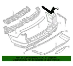 Bracket Bumper Mounting - Ford (NL7Z-17D943-E) - view 6