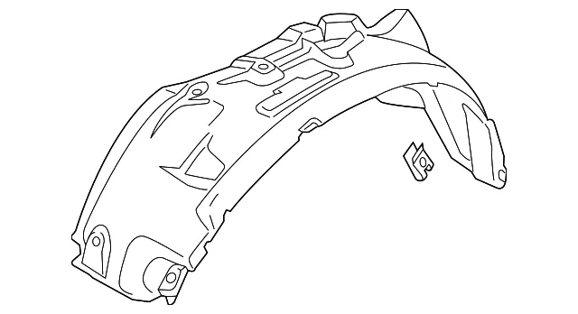 Fender Splash Shield - Ford (PC3Z-16102-D) - view 3