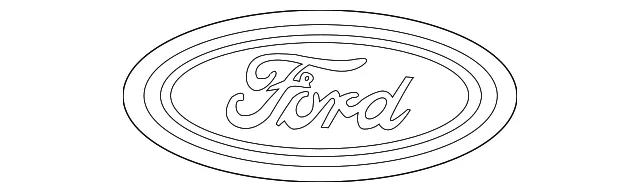 Grille Emblem - Ford (PC3Z-16605-B)