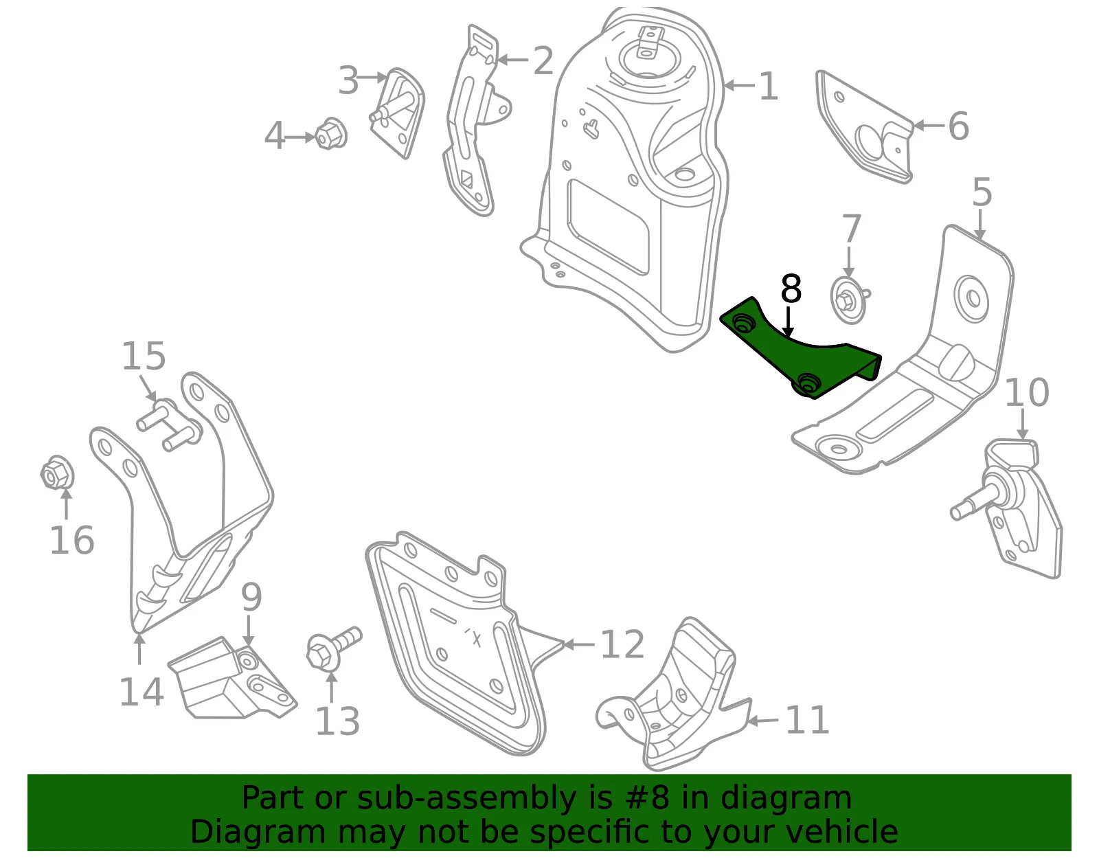 Splash Shield - Ford (PC3Z-16G554-A) - view 3