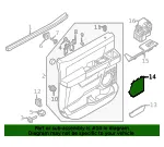 Speaker Grille - Ford (PC3Z-18979-AB) - view 13
