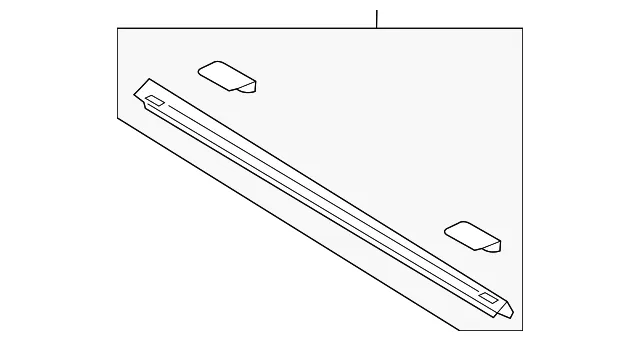 Upper Molding - Ford (PC3Z-99291A40-AA)