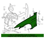 Fender - Ford (PR3Z-16005-A) - view 6