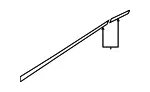 Quarter Stripe - Ford (PR3Z-16039-AB) - view 3