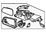 Mirror Assembly Rear View Outer - Ford (PR3Z-17682-E) - view 3