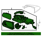 Mirror Assembly Rear View Outer - Ford (PR3Z-17682-E) - view 4