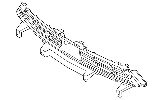 Lower Grille - Ford (PR3Z-17K945-EAPTM) - view 2