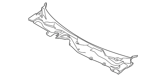 Grille Cowl Top - Ford (PR3Z-63022A68-AB)