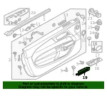 Interior Door Pull Handle - Ford (PR3Z-6322635-AA) - view 4