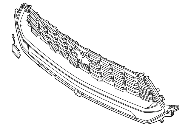 Upper Grille - Ford (PR3Z-8200-AA) - view 2