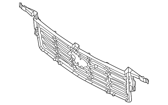 Upper Grille - Ford (PR3Z-8200-DAPTM) - view 2