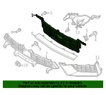 Upper Grille - Ford (PR3Z-8200-DAPTM) - view 7