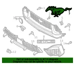 Grille Emblem - Ford (PR3Z-8A224-B) - view 12