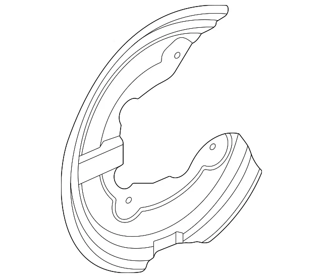 Shield Splash - Ford (PZ1Z-2C028-B) - view 2