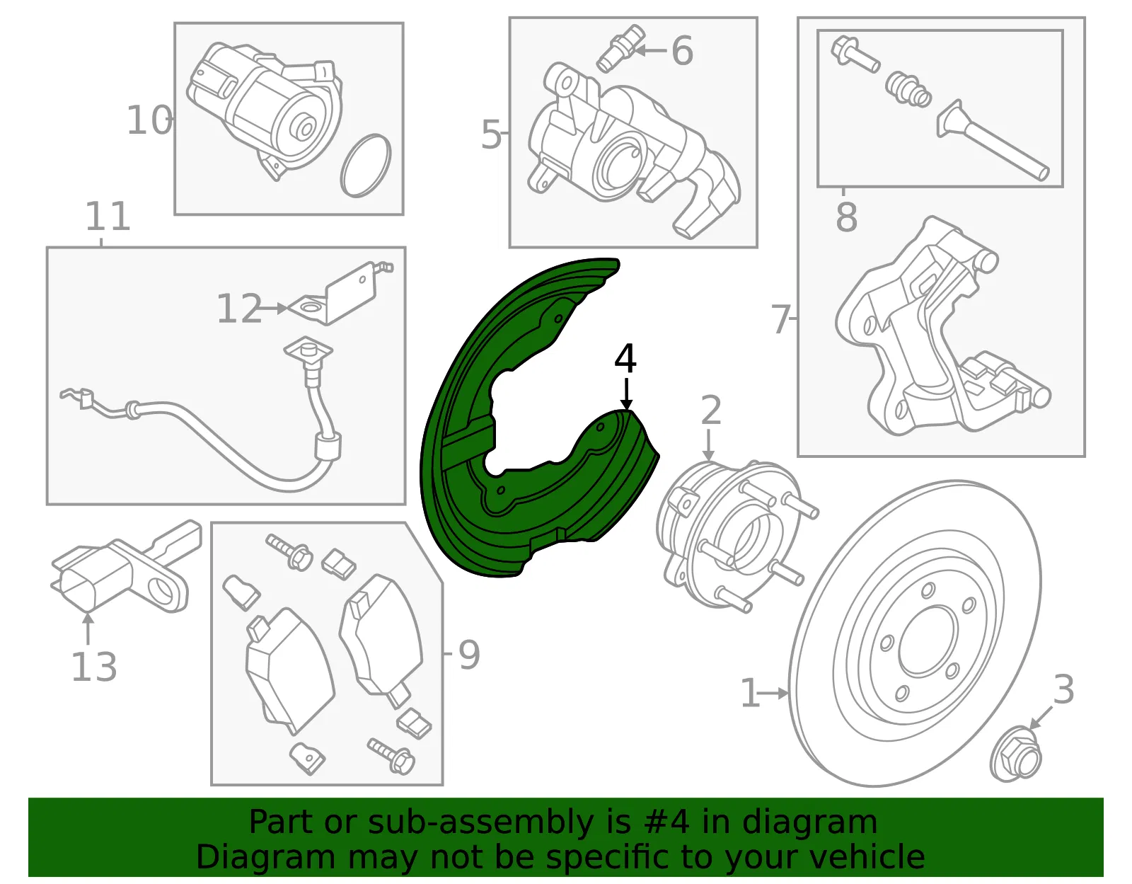 Shield Splash - Ford (PZ1Z-2C028-B) - view 3