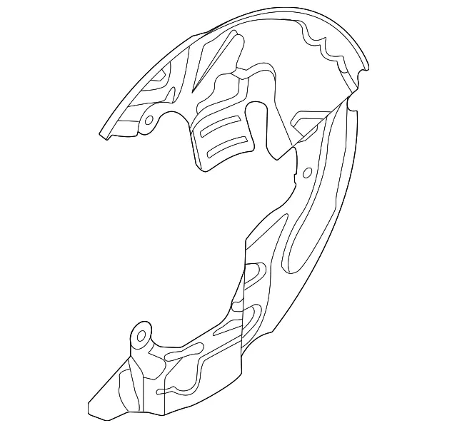 Shield Splash - Ford (PZ1Z-2K005-A) - view 2