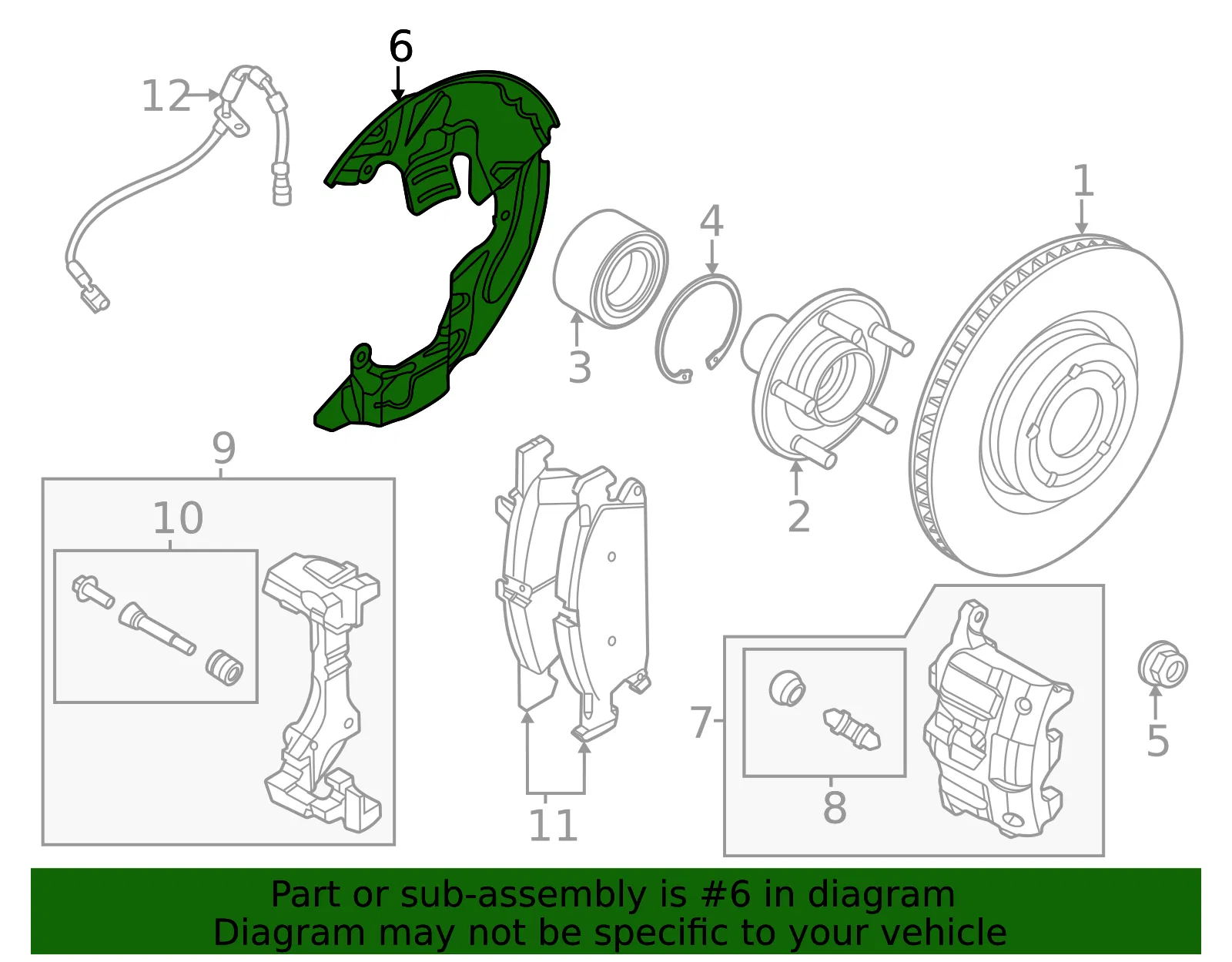 Shield Splash - Ford (PZ1Z-2K005-A) - view 3