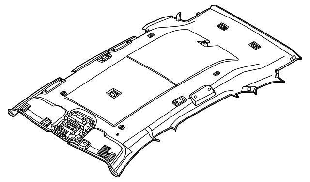 Headlining Roof - Ford (R2TZ-5851916-DB)