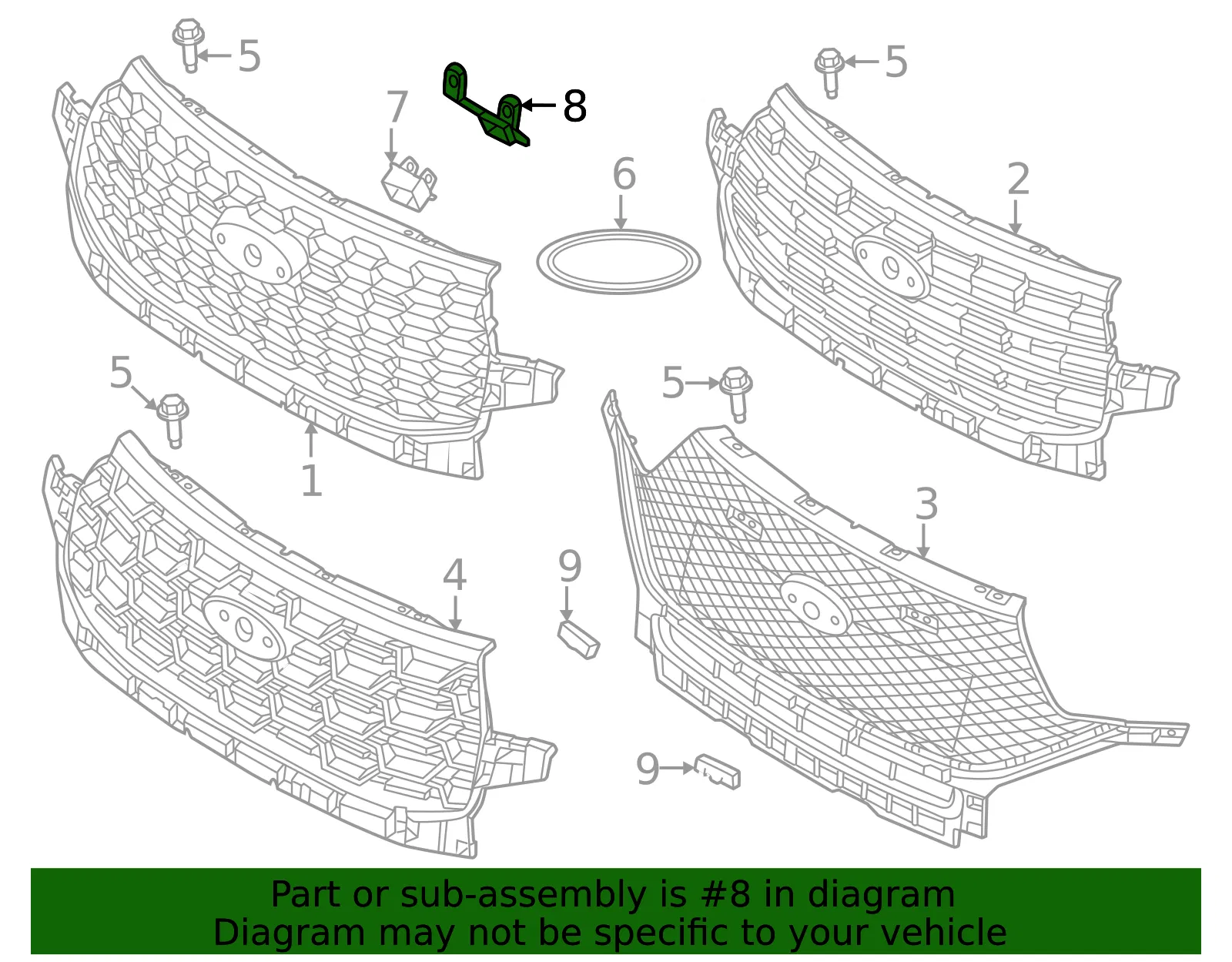 Insert Molding - Ford (RB5Z-8C324-E) - view 3