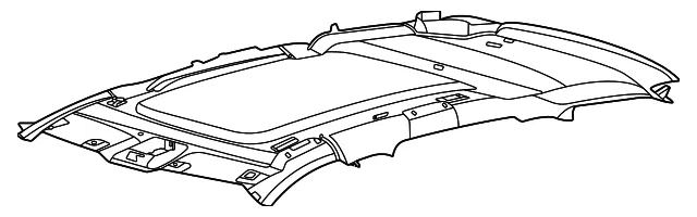 Headlining Roof - Ford (RC5Z-7851916-KB)