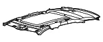 Headlining Roof - Ford (RC5Z-7851916-KB) - view 3
