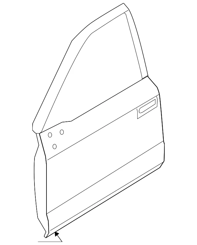 Door Shell - Ford (RL3Z-1020125-B) - view 4