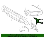 Bracket Bumper Mounting - Ford (RL3Z-17C887-C) - view 7