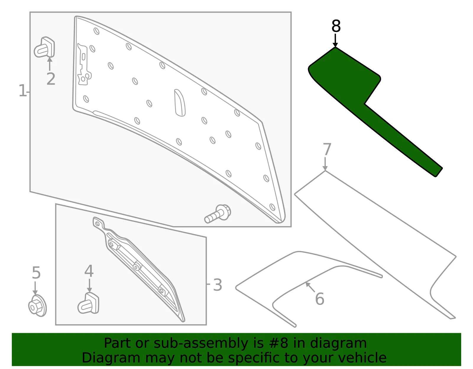 Kit Decal - Ford (RL3Z-6320001-AA) - view 2
