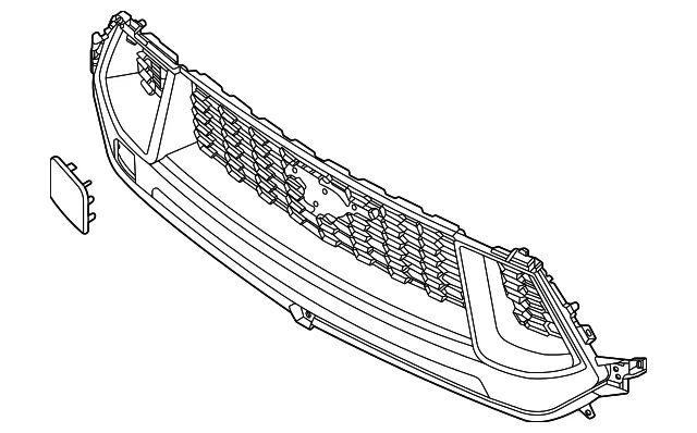 Grille Radiator - Ford (RR3Z-8200-ABPTM)