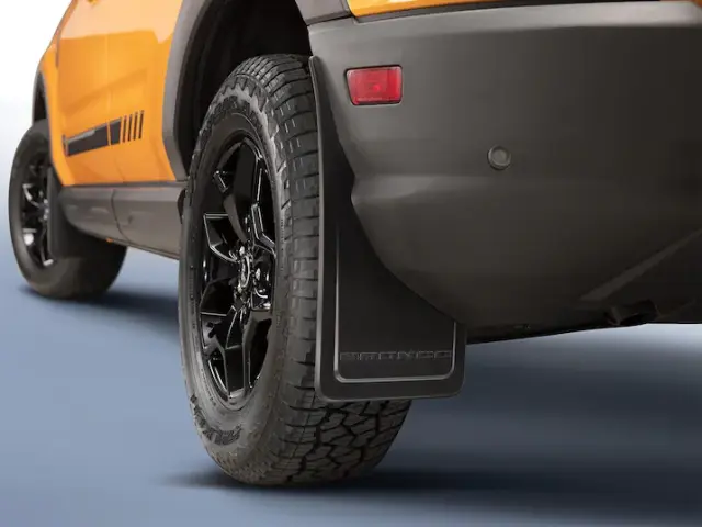 Splash Guards - Rear Pair - Black Molded - Ford (S1PZ-16A550-BA)