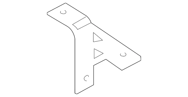 Fender Bracket - Ford (SL1Z-16152-A)