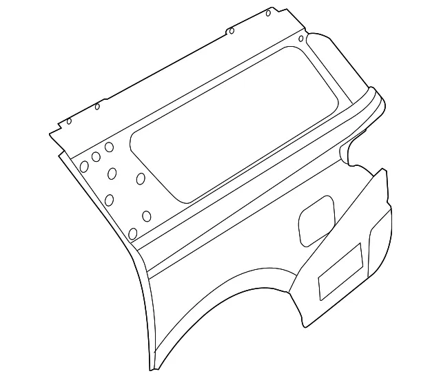 Quarter Panel - Ford (SL1Z-4027846-B)