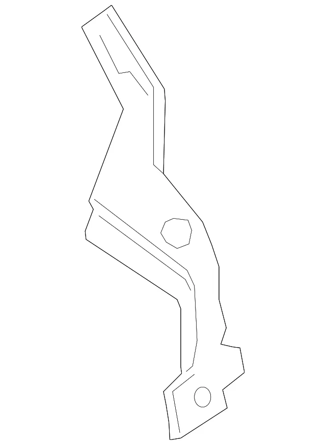 Quarter Panel Gutter - Ford (SL1Z-7845114-B)