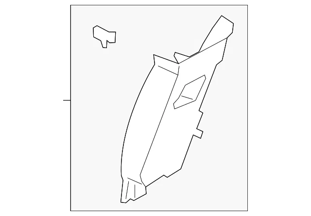 Door Pillar Post Trim Set - Ford (SL7Z-4023457-BA)