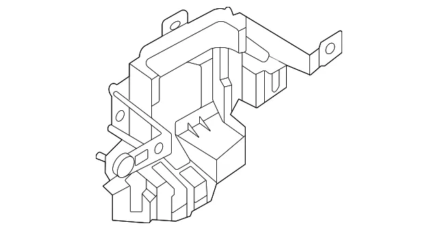 Interior Door Pull Handle - Ford (SL7Z-78266A24-BB) - view 2