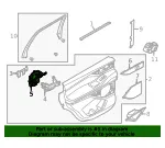 Interior Door Pull Handle - Ford (SL7Z-78266A24-BB) - view 7