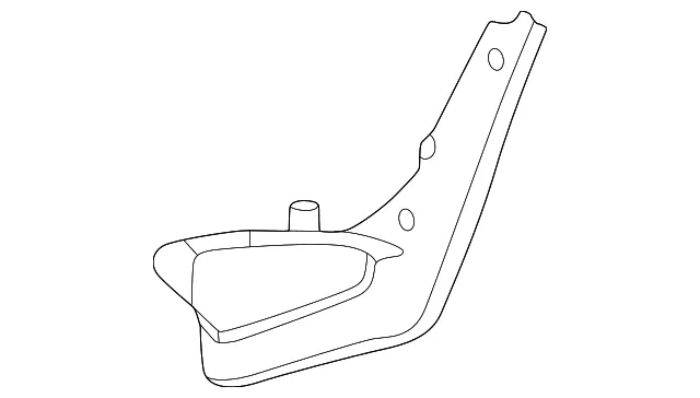 Lower Deflector - Ford (SZ6Z-16B074-A)