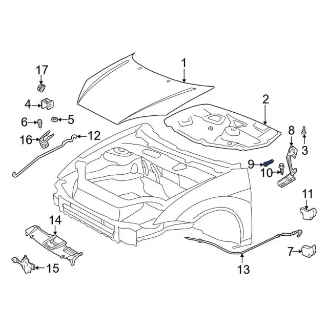 Hinge Screw - Ford (W500013S439) - view 12