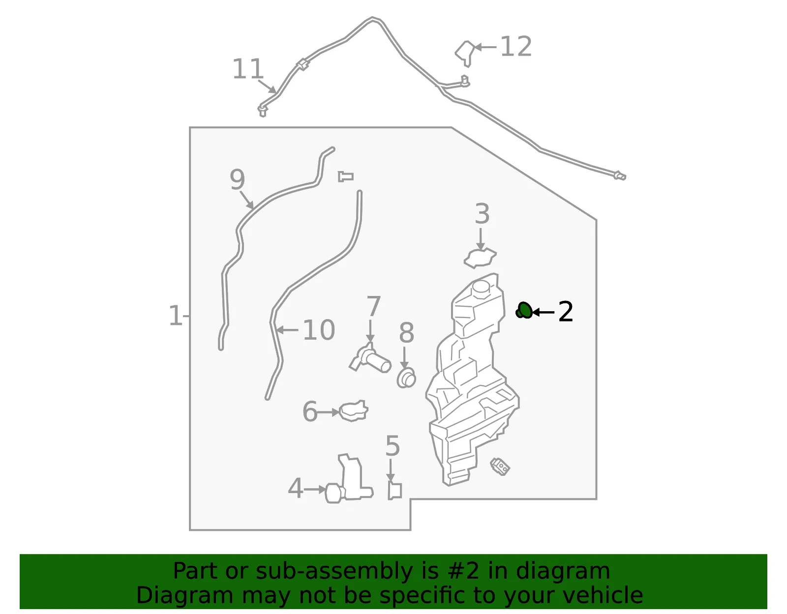 Fender Liner Clip - Ford (W705589S300) - view 8