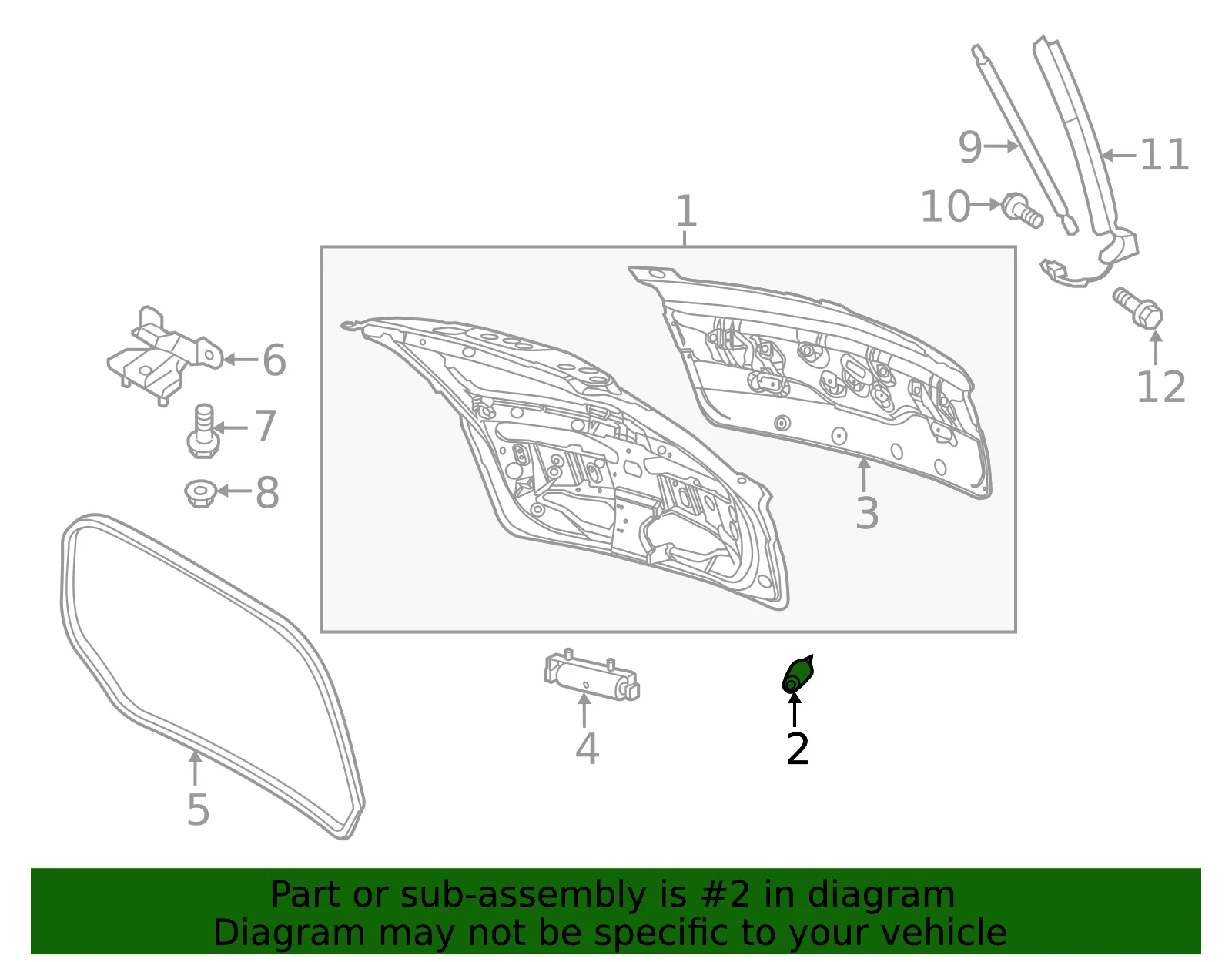 Hood Stop Buffer - Ford (W714185S300) - view 9